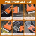 15-Blade Glass Scraper: Multi-Surface Cleaning Tool