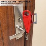 Portable Door Lock Set for Travel Security