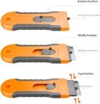 15-Blade Glass Scraper: Multi-Surface Cleaning Tool
