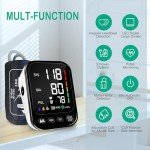 Large Cuff Automatic Blood Pressure Monitor with LED Screen