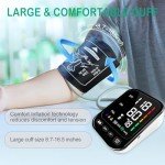 Large Cuff Automatic Blood Pressure Monitor with LED Screen