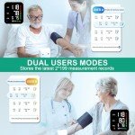 Large Cuff Automatic Blood Pressure Monitor with LED Screen