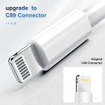 2-Pack 2m Apple MFi Lightning Charging Cables