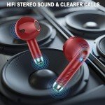 Jxrev Bluetooth Wireless Noise Cancelling Earbuds