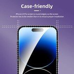 4-Pack Screen & Camera Protectors for iPhone 14 Pro