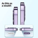 4-Pack Screen & Camera Protectors for iPhone 14 Pro