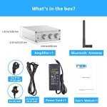 Fosi Audio BT20A-S Bluetooth Stereo Amplifier