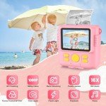 AORILE Instant Print Camera for Kids, 1080p HD