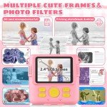 AORILE Instant Print Camera for Kids, 1080p HD