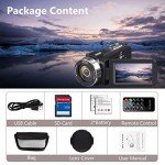 4K HD Night Vision Vlogging Camera with Remote