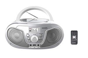 Roxel RCD-S70BT Portable CD Boombox with Remote
