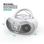 Roxel RCD-S70BT Portable CD Boombox with Remote