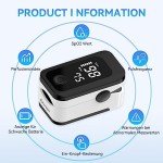 Berrcom Accurate Finger Pulse Oximeter with Display