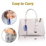 5-Pack Personal Security Alarm Keychains with Light