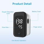 Berrcom Accurate Finger Pulse Oximeter with Display