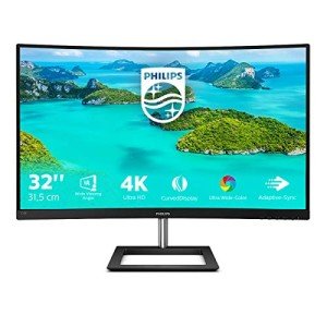 Philips 32" Curved 4K Monitor with Speakers