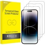 JETech iPhone 14 Pro Max Tempered Glass Screen Protectors