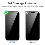 JETech iPhone 14 Pro Max Tempered Glass Screen Protectors