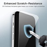 JETech iPhone 14 Pro Max Tempered Glass Screen Protectors