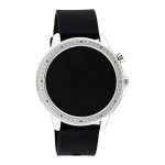 Oozoo Unisex 45mm Smartwatch with Silicone Strap