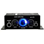 Portable HiFi Stereo Amplifier with Dual Channel Sound