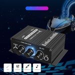 Portable HiFi Stereo Amplifier with Dual Channel Sound