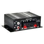 Portable HiFi Stereo Amplifier with Dual Channel Sound