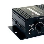 Portable HiFi Stereo Amplifier with Dual Channel Sound