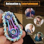 Cool Metal Fidget Chain Spinner Toy for Everyone