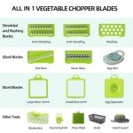 Versatile Vegetable Chopper and Slicer with Egg Cutter