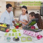 Versatile Vegetable Chopper and Slicer with Egg Cutter