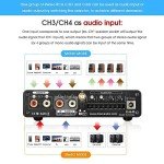 HiFi Bluetooth 5.0 Stereo Audio Amplifier 50W