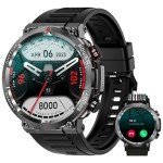 IOWODO Smartwatch with Fitness Tracker and Phone Function