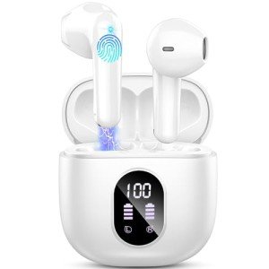 Bluetooth 5.3 Wireless Earbuds with Noise Cancelling