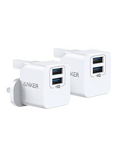 Anker Dual-Port Mini USB Charger - 2.4A Output