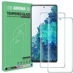 AOKUMA Tempered Glass Screen Protector for Galaxy S20 FE