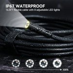 Hopefox 4.3'' HD Endoscope Camera with LED Lights