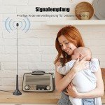 3M Indoor DAB Radio Aerial Antenna with Magnetic Base