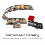 2K WiFi Dash Cam with Free 64GB SD Card