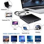 PAPOIYA USB 3.0 External Blu-ray Drive