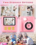 Kids’ Instant Camera with 32GB SD Card - Pink