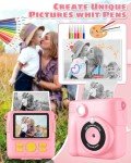 Kids’ Instant Camera with 32GB SD Card - Pink