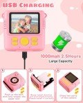 Kids’ Instant Camera with 32GB SD Card - Pink