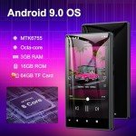 80GB Bluetooth WiFi MP3 Player with Touchscreen