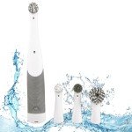 Electric Sonic Cleaning Brush with 4 Heads