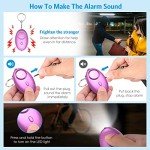 Brifit 10-Piece Women’s Safety Keychain Set