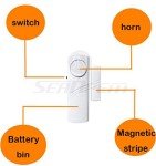 Wireless Home Security Alarm DIY Kit - Set of 10