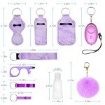 Brifit 10-Piece Women’s Safety Keychain Set
