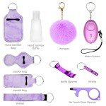 Brifit 10-Piece Women’s Safety Keychain Set