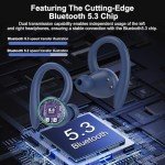 Bluetooth 5.3 Wireless Earbuds with Noise Cancelling